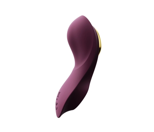 ZALO Aya Wearable Massager Velvet Purple - Ergonomic Remote System