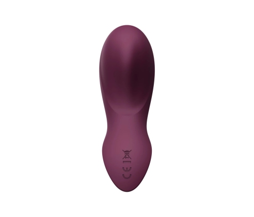 ZALO Aya Wearable Massager Velvet Purple - Ergonomic Remote System