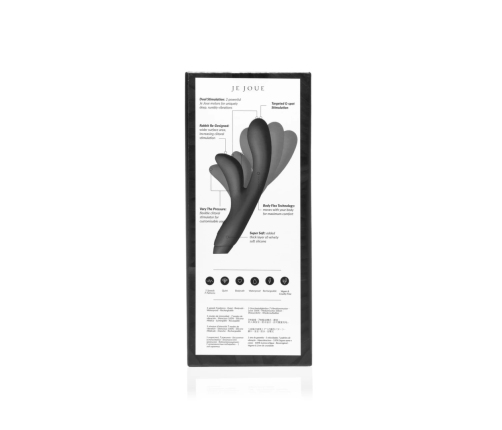 Je Joue Hera Flex Black Flexible Dual-Action Intimate Device