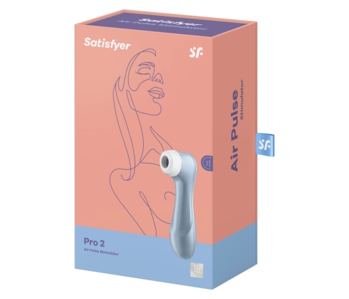 Satisfyer - Pro 2 Air Pulse Stimulator Blue
