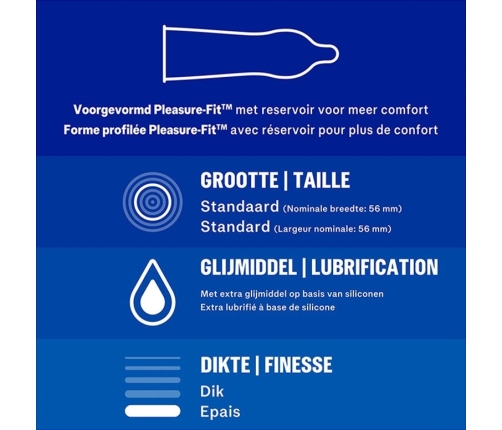 Durex - Originals Extra Safe Condoms 3 pcs