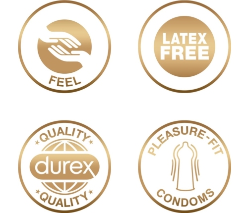 Durex - Nude Condoms No Latex 20 pcs