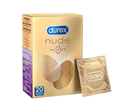 Durex - Nude Condoms No Latex 20 pcs