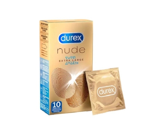 Durex - Nude Condoms XL 10 pcs