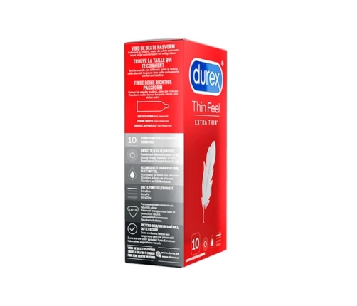 Durex - Thin Feel Extra Thin Condoms 10 pcs