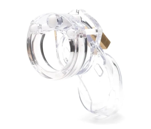 CB-X CB-6000 Clear 35 mm Secure Polycarbonate Chastity System