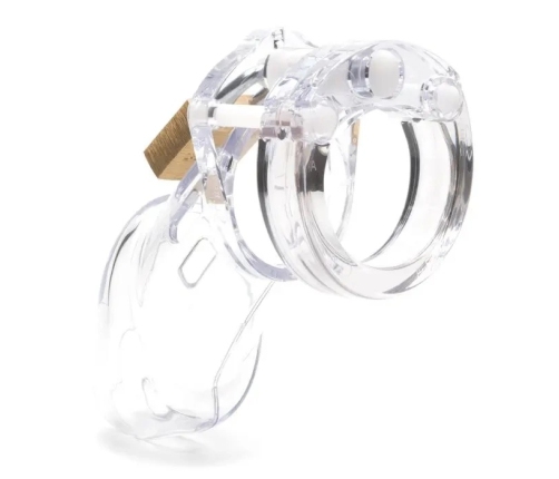 CB-X CB-6000 Clear 35 mm Secure Polycarbonate Chastity System