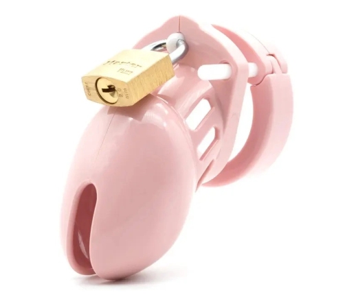 CB-X - CB-6000S Chastity Cock Cage Pink 35 mm