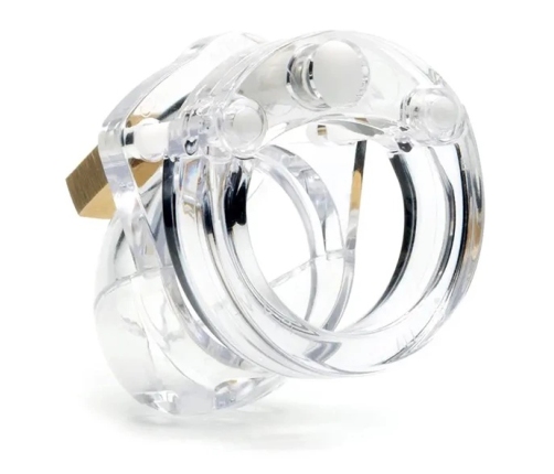 CB-X Mini Me Clear Anatomic Chastity Device Polycarbonate 32mm