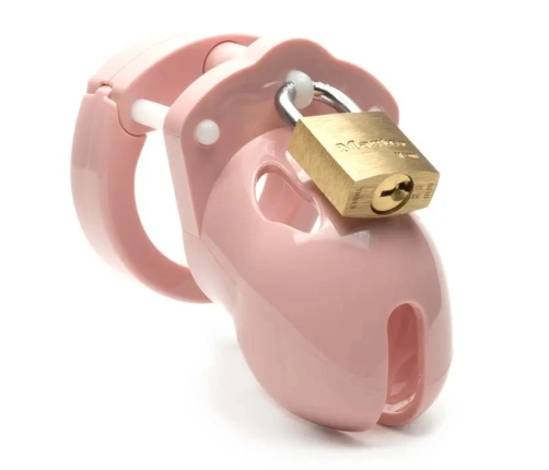 CB-X - Mr Stubb Chastity Cock Cage Pink