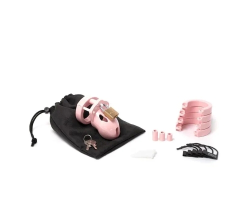 CB-X - Mr Stubb Chastity Cock Cage Pink