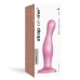 Strap-On-Me Curvy Metallic Sugar Pink L - Silicone Plug System