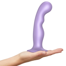 Strap-On-Me Dildo Plug P&G Large Metallic Lilac - Liquid Silicone