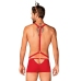 Obsessive - Mr Reindy Harness, Shorts, Headband With Horns L/XL