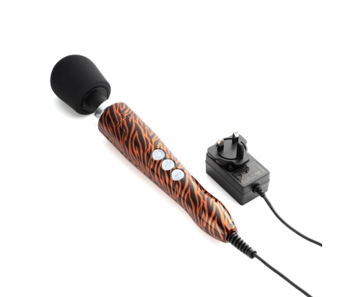 Doxy Die Cast Wand Massager Tiger - Premium Metal Intimate Machine, EU Plug