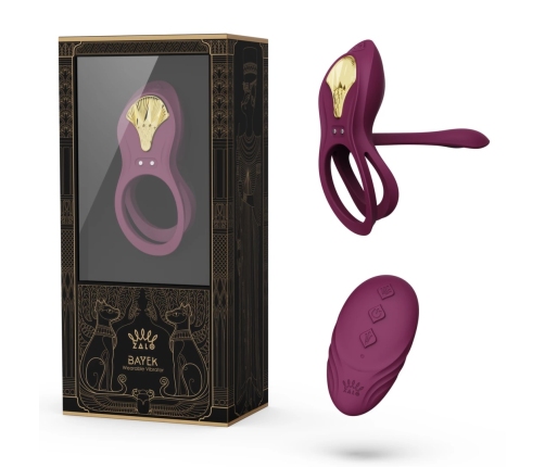 Zalo - Bayek Wearable Vibrator Velvet Purple