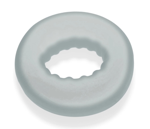 Oxballs AXIS Rib Griphold Comfort Ring Clear Ice Plus+Silicone 5 cm