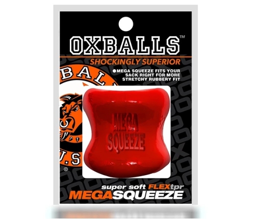 Oxballs - Mega Squeeze Ergofit Ballstretcher Red