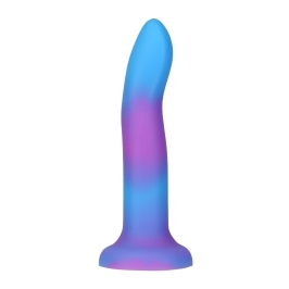 Addiction Rave Bendable Silicone Model Blue/Purple 20cm with PowerBullet
