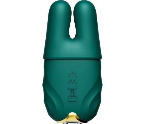 ZALO Nave Turquoise Green - Wireless Vibrating Nipple System, App Control