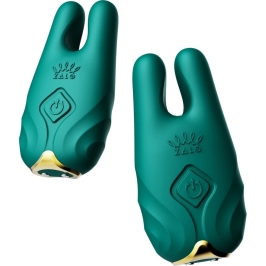 ZALO Nave Turquoise Green - Wireless Vibrating Nipple System, App Control ZALO Nave Turquoise Green - Wireless Vibrating Nipple System, App Control