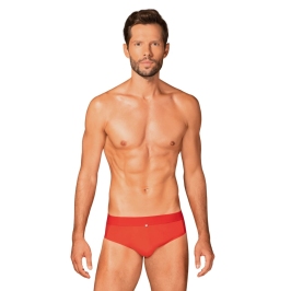 Obsessive Boldero Men’s Briefs Red S/M Mesh Comfort Fit