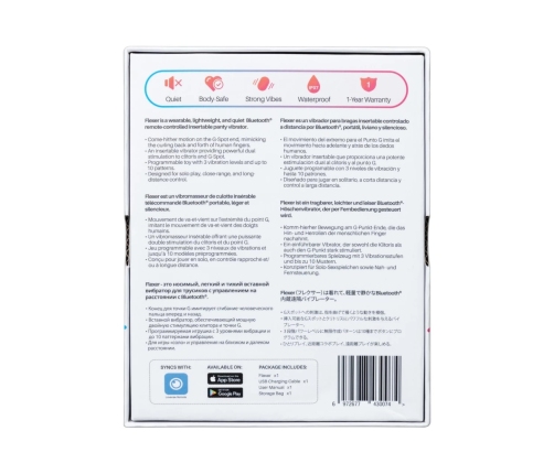 Lovense - Flexer Insertable Dual Panty Vibrator