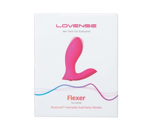 Lovense - Flexer Insertable Dual Panty Vibrator