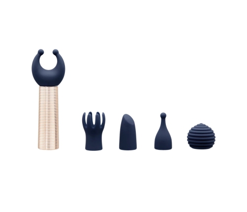 Pillow Talk - Secrets Desires Navy Blue/Rose Gold