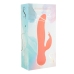 Swan Blossom Rotating & Vibrating Silicone Dual-Action Device Peach