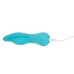 Swan The Kissing Swan Rotating Dual-Action Vibrator Blue Silicone 22cm