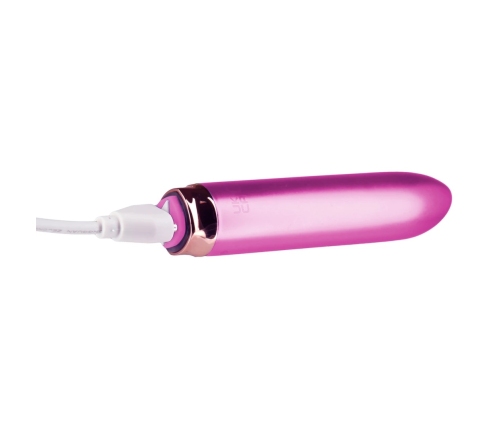 Swan Maximum Rechargeable Compact Pink Stimulator, Matte Finish