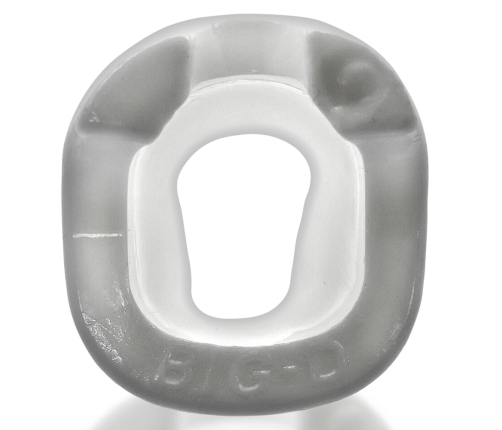 Oxballs Big-D White Flexible Grip Ring Ergonomic Design 9cm