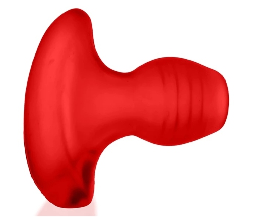 Oxballs - Glowhole-2 Hollow Buttplug with Led Insert Red Morph Large