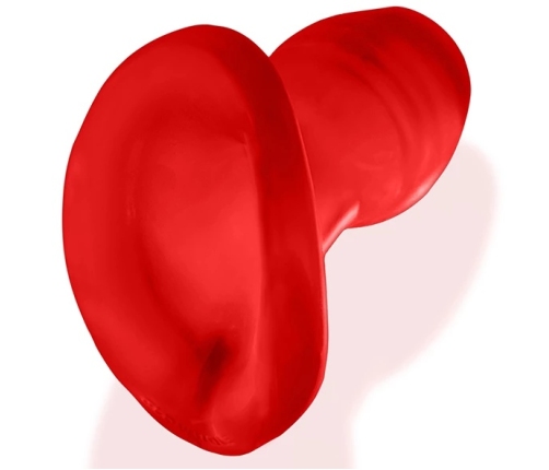 Oxballs - Glowhole-2 Hollow Buttplug with Led Insert Red Morph Large