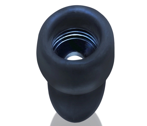 Oxballs Morphhole-2 Large Intimate Plug Black Ice Silicone Blend