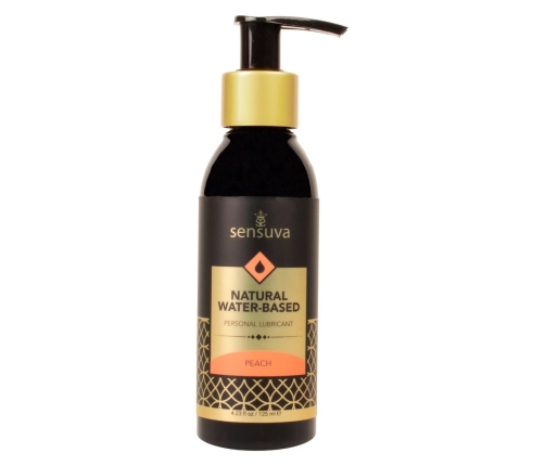 Sensuva Natural Water-Based Peach żel nawilżający 125 ml