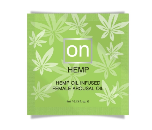 Sensuva ON Arousal Oil Hemp 4 ml - olejek pielęgnacyjny z konopiami