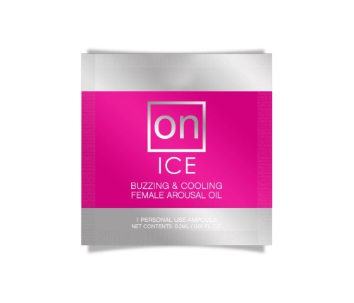 Sensuva ON Arousal Oil Ice 0.3 ml - Olejek chłodzący dla kobiet