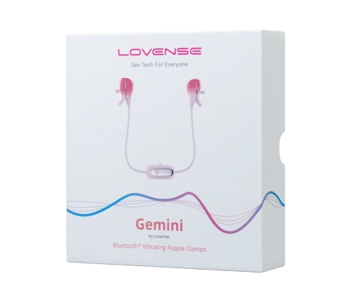 Lovense - Gemini App-Controlled Vibrating Nipple Clamps