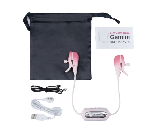 Lovense - Gemini App-Controlled Vibrating Nipple Clamps