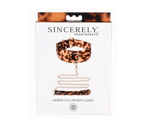 Sportsheets - Amber Collar and Leash