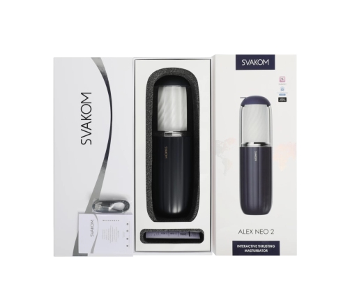 Svakom - Connexion Series Alex Neo 2 Interactive Thrusting Masturbator