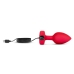 B-Vibe - Vibrating Heart Plug M/L Red