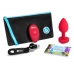 B-Vibe - Vibrating Heart Plug M/L Red