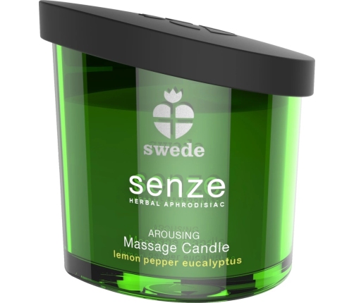 Swede Senze Arousing Massage Candle 150ml - Botanical Oils Blend