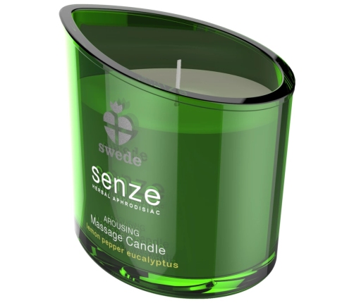 Swede Senze Arousing Massage Candle 150ml - Botanical Oils Blend