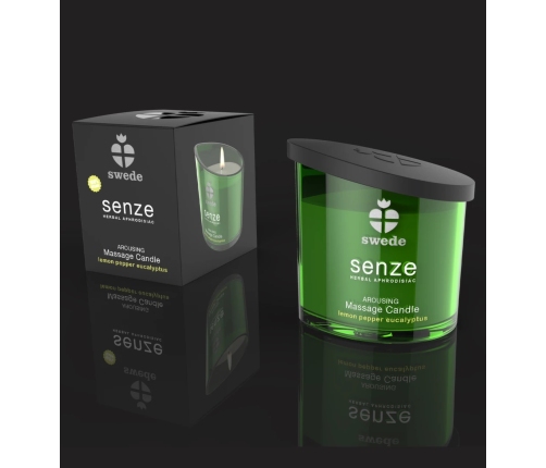 Swede Senze Arousing Massage Candle 150ml - Botanical Oils Blend