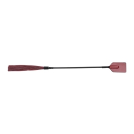 Sportsheets Saffron Tap & Tickle Dual-Function Red-Black Crop 56cm