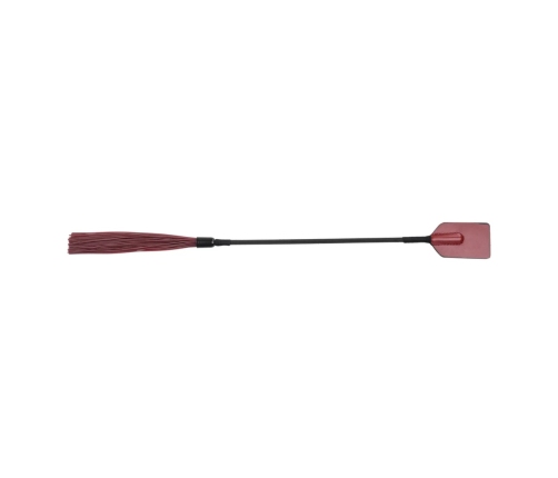 Sportsheets Saffron Tap & Tickle Dual-Function Red-Black Crop 56cm